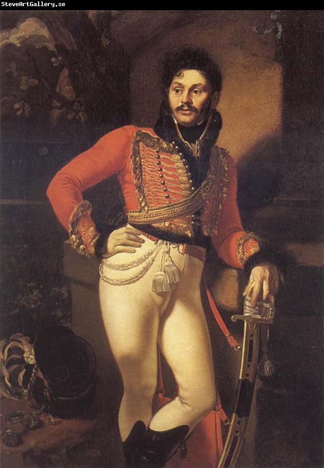 Kiprensky, Orest Portrait of Yevgraf Davydov,Colonel of The Life-Guards